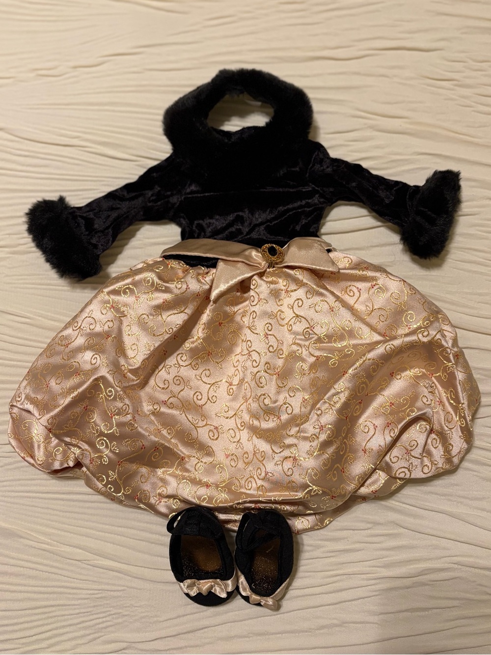 American Girl Retired Midnight Holly Holiday Dress Outfit Set